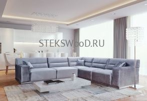 Угловой диван "НОБУ" для гостиной
