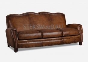 Кожаный диван "НЕЛЬСОН" для кабинета