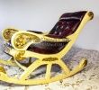 Кресло качалка с пуфом "ГОЛД" - фото 10