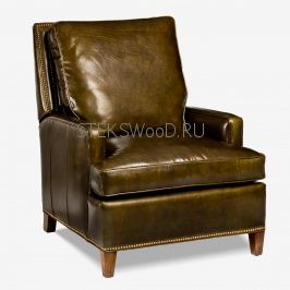 Дизайнерское кресло из натуральной кожи "ЛУИДЖИ" для кабинета