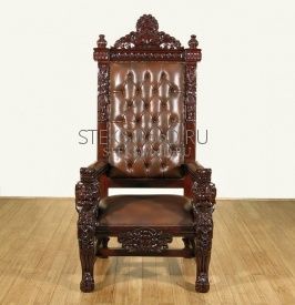 Кресло трон "БИШОП КИНГ" для кабинета