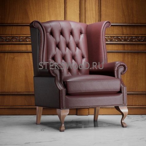 Кожаное кресло "Йоркшир 2" - фото 8