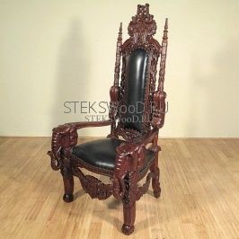 Кресло трон "ЭЛЕФАНТ" для кабинета