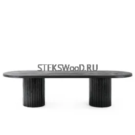Современный обеденный стол из массива "Оникс"