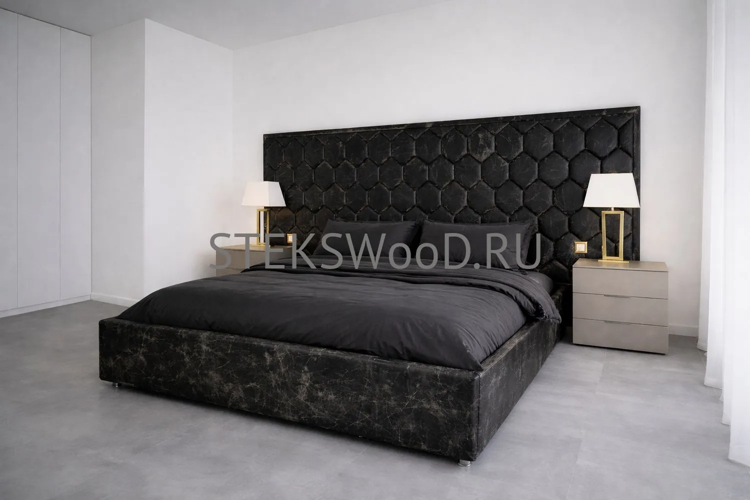 Кровать "Белладжио - кожа"" - фото 9