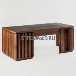 Современный письменный стол из массива дуба "ЛИРА"