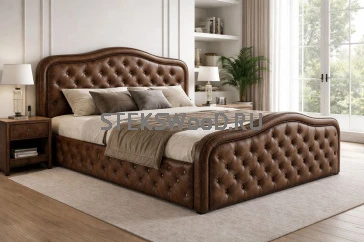 Кровать "Лучано - кожа"