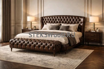 Кровать "Монферран - кожа"