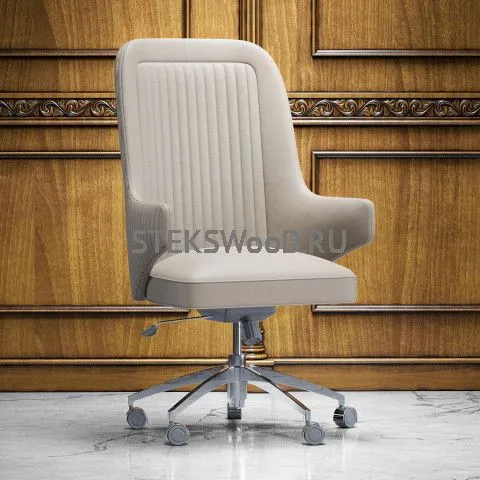Современное офисное кресло для руководителя "АКЦЕНТ"