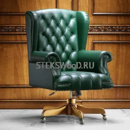 Кресло руководителя "ШЕРВУД ПЛЕЙН ГРИН"