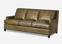 Диван 3-х местный из натуральной кожи "ЛУИДЖИ"