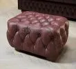 Двухместный диван "ЧЕСТЕР" (БОРДОВАЯ КОЖА) - фото 10
