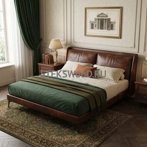 Кровать "Брайтон - кожа"