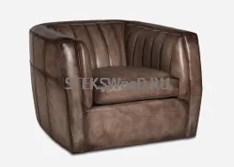 Кожаное кресло для гостиной "ЛУЧАНО"