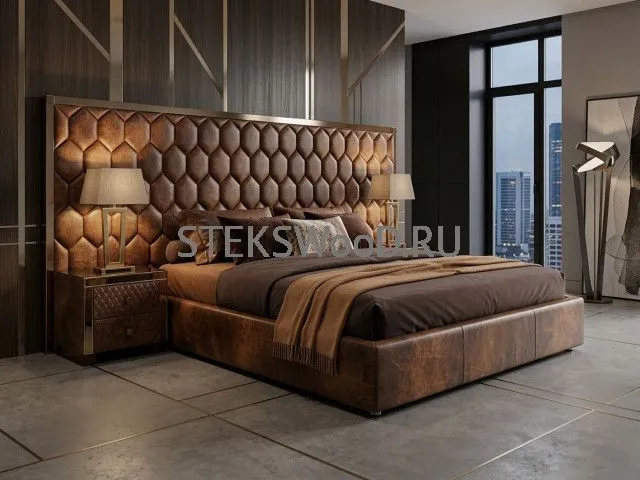 Кровать "Белладжио - кожа""