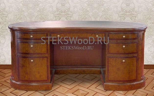 Письменный стол с инкрустацией "ШЕВАЛЬЕ" - фото 2