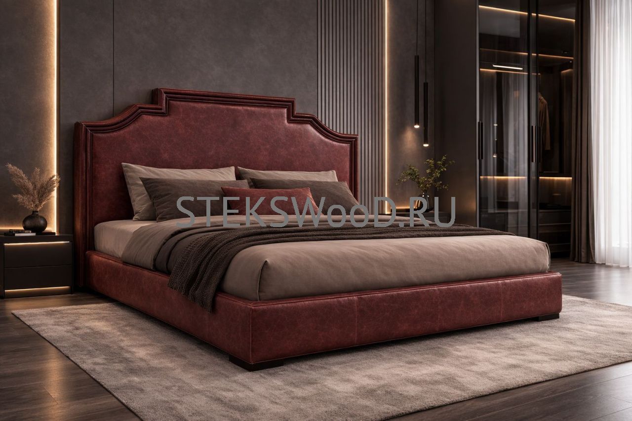 Кровать "Лоран - кожа"