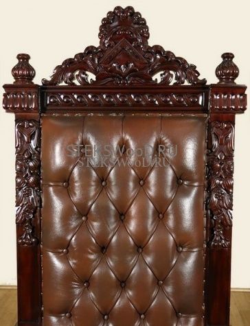 Кресло трон "БИШОП КИНГ" - фото 4