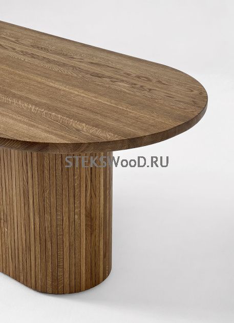 Современный обеденный стол из массива "Оникс" - фото 7