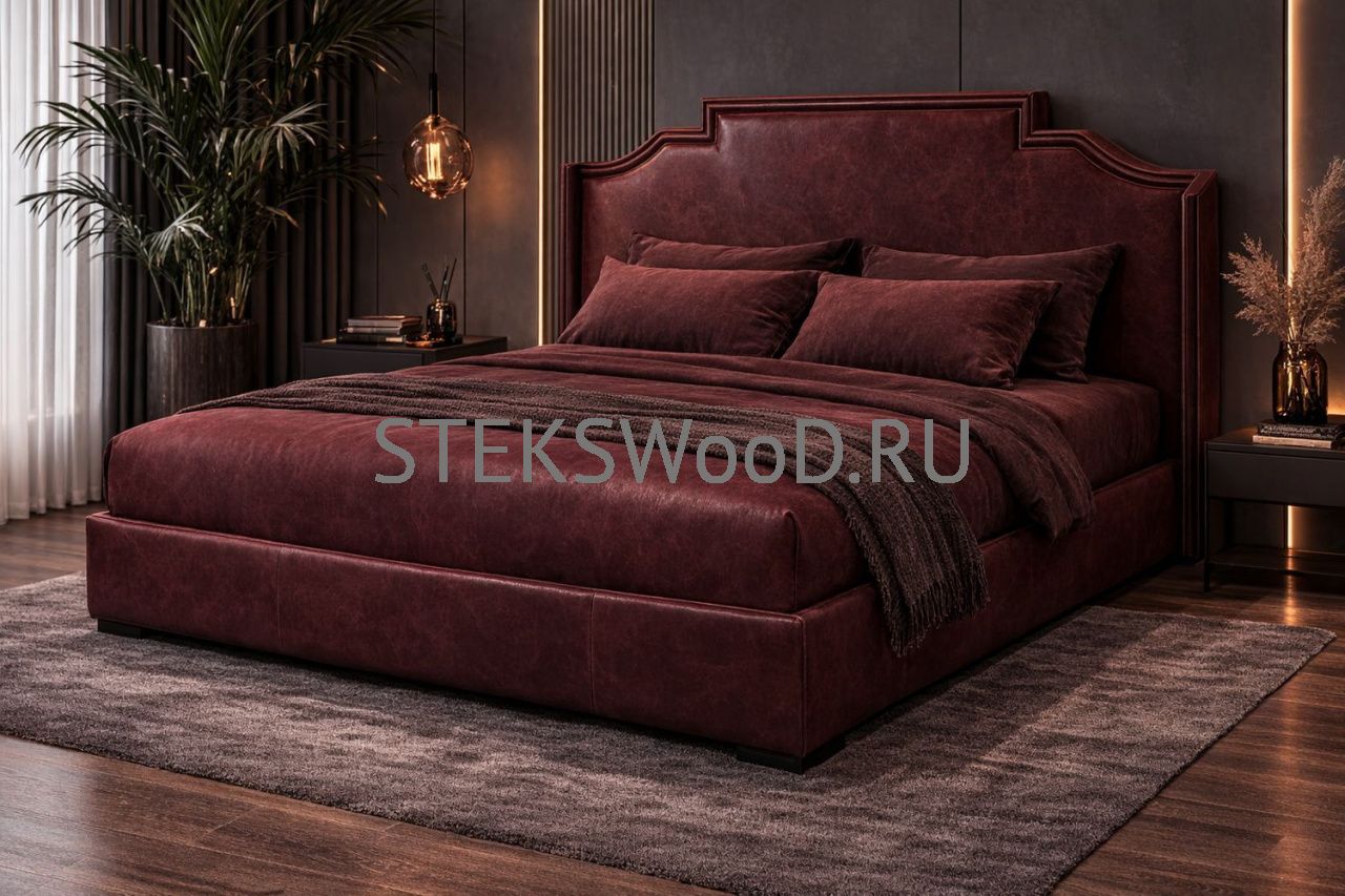 Кровать "Лоран - кожа"