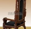 Кресло трон "ДВУГЛАВЫЙ ОРЕЛ" бархат - фото 4