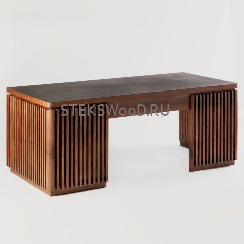 Современный письменный стол из массива дуба "ЛИРА"