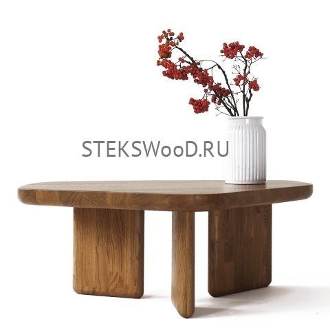 Небольшой журнальный столик из массива "КВАЗАР"