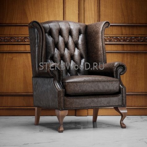 Кожаное кресло "Йоркшир 2" - фото 7