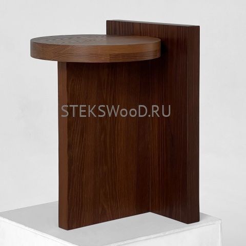 Маленький круглый столик (32 см) из массива "ТИМБЕР"