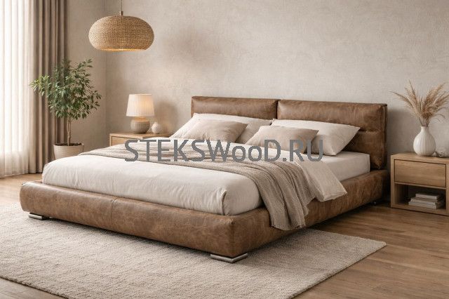 Кровать "Ричмонд - кожа"