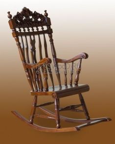 Кресло качалка "АЖУР" для гостиной