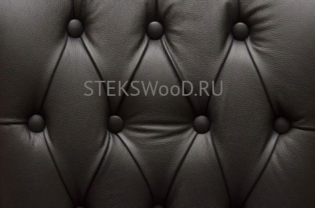 Рабочее кресло "НИКСОН ХАНИ" (черная кожа) - фото 5