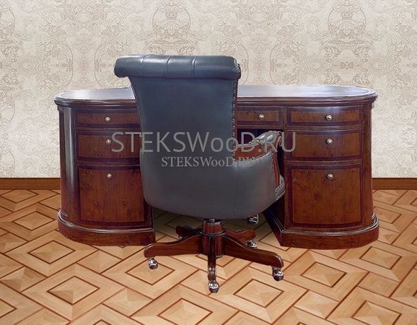 Письменный стол с инкрустацией "ШЕВАЛЬЕ" - фото 8