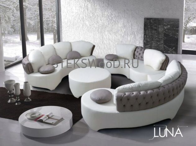 Комплект мягкой мебели "ЛУНА"