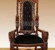Кресло трон "ДВУГЛАВЫЙ ОРЕЛ" бархат - фото 2