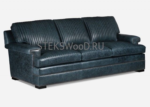 Диван из натуральной кожи "МИЛЛЕР"