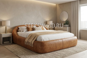 Кровать "Бомон - кожа"